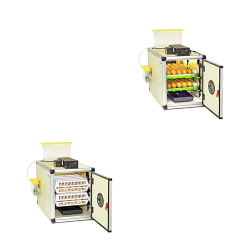 120-Egg Incubator Kit (60 Setter + 60 Hatcher) with Automatic Turner & Digital Control – Chicken, Duck, Goose, Quail Eggs – Precise Temp & Humidity by Hatching Time - size: 120 Eggs (60 Setter + 60 Hatcher)