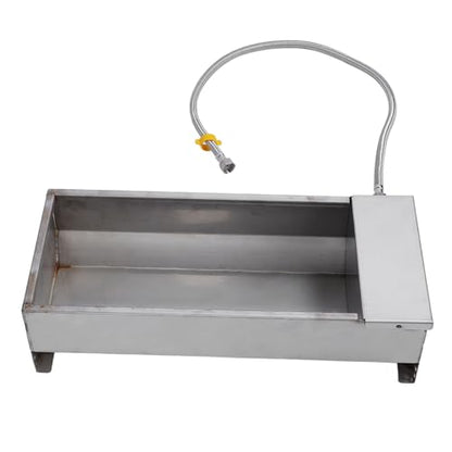 Automatic Water Trough, High Strength Stainless Steel Water Drinking Bowl Larger Capacity Drinking Water Trough Clean and Sanitary Animal Drinking Water Tank