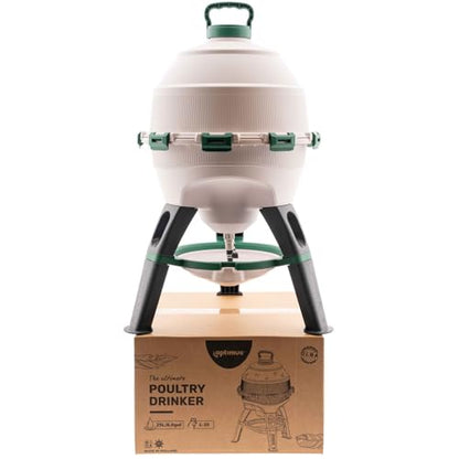 Premier 1 Optimus High Capacity Poultry Waterer for Chickens, Ducks & Geese | 6 Gallon, Top Fill, Gravity Fed