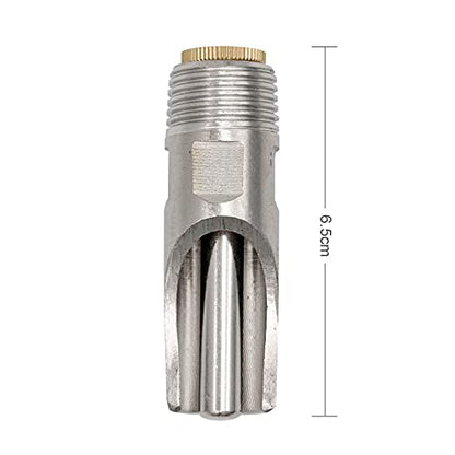 Lavandi 20pcs 1/2" NPT Stainless Steel Livestock Pig Drinking Water Equipment Faucet Automatic Pig Nipple Drinker for Sows Piglets Drinking(20pcs)