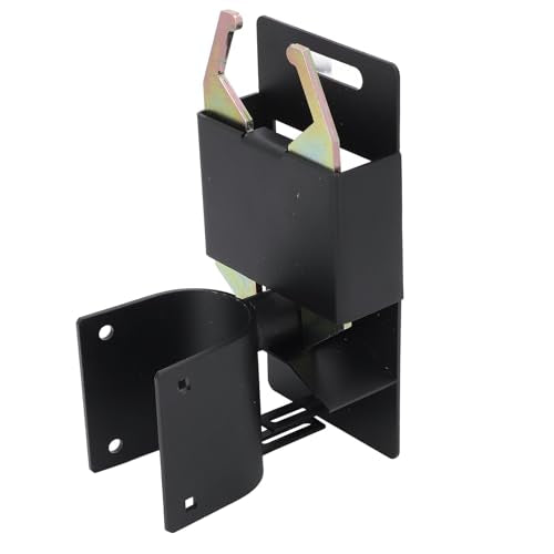 2 Way Gate Latch Lockable Sag - Proof | Heavy Duty Steel Fits 1 5/8-2in Round Tube | Farm Gate Latch for Cattle/Horses/Sheep | Oxidation - Proof, One - Hand Use