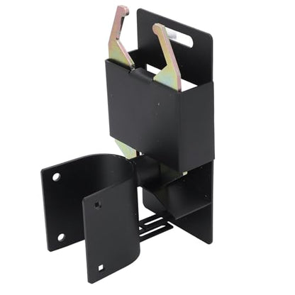 2 Way Gate Latch Lockable Sag - Proof | Heavy Duty Steel Fits 1 5/8-2in Round Tube | Farm Gate Latch for Cattle/Horses/Sheep | Oxidation - Proof, One - Hand Use