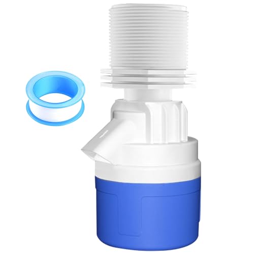 2" Top Inlet Water Float Valve, 2 Inch Big Flow Automatic Water Level Control Float Valve for Water Tank, Water Troughs, Pond, Pool, Livestock, Aquariums (2" Top Inlet) - color: 2" Top Inlet