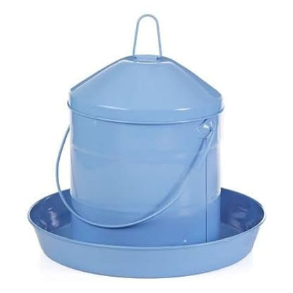 Double-Tuf® Painted Hanging Galvanized Poultry Feeder | Automatic Poultry Feeder | Easy to Use | Durable, Weatherproof and Lightweight | 17 lbs