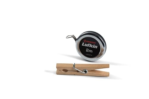 Crescent Lufkin 6mm x 2m Executive Diameter Yellow Clad A20 Blade Pocket Tape Measure - W606PM