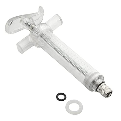 Baby Bird Feeding Syringe Bird Syringe Feeder Feeding Tubes with 6PCS Curved Gavage Tubes for Baby Birds Parrot Small Pet (20ML) - size: 20ML