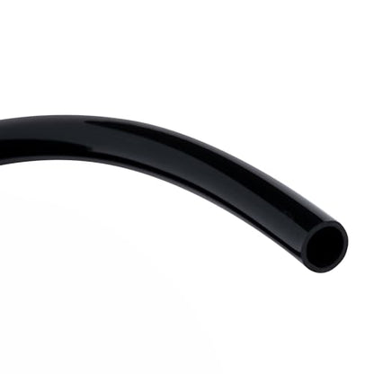 Black Vinyl Tubing 1/2” ID × 5/8” OD - 10 Feet PVC Flexible Plastic Tube Hybrid Hose, Transfer Water Air Oil for Pond Fountain Garden, Non-toxic and BPA free - size: ID 1/2 INCH, style: 10 Feet