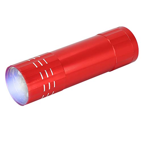 CHICIRIS Egg Candling Lamp, High Intensity Bright Cold Light for Egg Development Observation, with Portable ABS Design, for Chicken Goose Duck Poultry Hatching and School Lab (Red) - color: Red