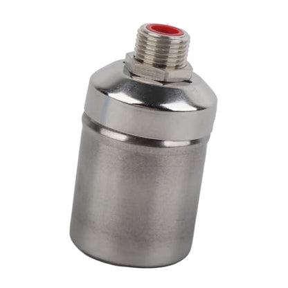 Float Valve, 1/2 Inch Floating Ball Valve Stainless Steel Automatic Water Level Control Water Trough Valve for Water Sink Water Tower