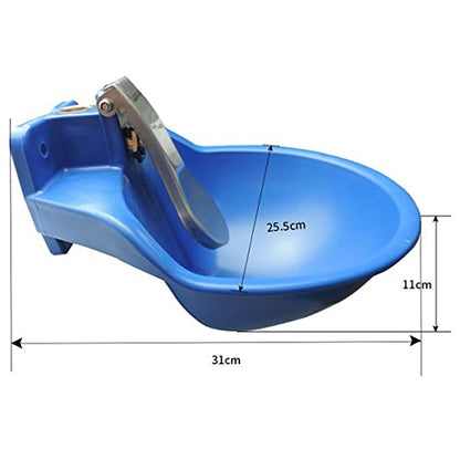 Water Troughs Livestock, Automatic Float Valve Water Trough Livestock Drinking Bowl, for Livestock/Farm/Horse/Cattle/Sheep