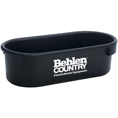 Behlen Country Rigid Poly Stock Tank - 27 Gallon | Durable Polyethylene Livestock Water | Heavy-Duty Livestock Water Trough | Farm Ranch Barn and Outdoor Animal Use