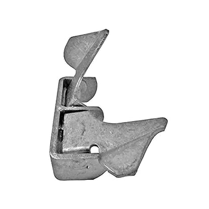 Wall Mount Gate Butterfly Fork Latch - 1-3/8" to 1-5/8" Fork Diameter - Chain Link Fence Gate Latching Hardware - Chain Link Fence Gate Parts - size: 1-3/8" Wall Mount