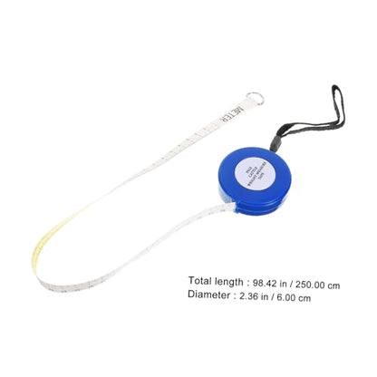 Animal Measuring Tape 2.5m Blue Livestock Weight Tape Measure for Pigs Farm Use Style
