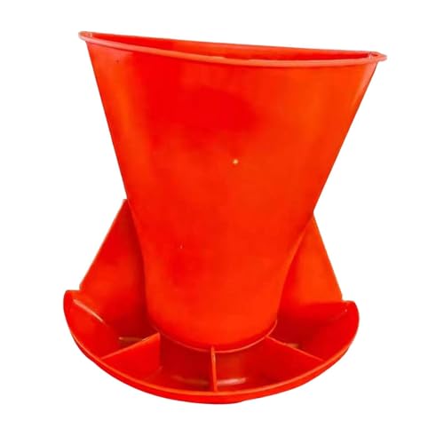 Gralara Wall Mounted Pig Feeder Bowl,Livestock Feed Bowl,Portable, Reuseable Piglet Food Tray,Piglet Food Trough for Poultry Cattle