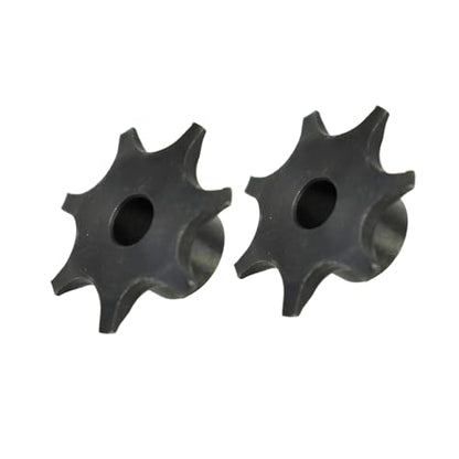 CHANCS 2PCS 60KTYZ Synchronous Motor Gear Egg Turning Motor Special Parts for Incubators - size: 2PCS Gear