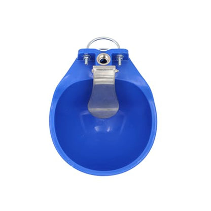 UKCOCO Large Plastic Cow Water Bowl Farm Grade Drinking Trough for Cattle Horses Goats and Sheep Float Valve