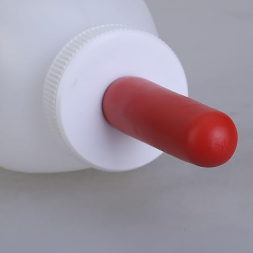 Calf Nursing Bottle 1-5L Large Capacity with Nipple and Handle Livestock Tool Easy Feeding Tool Comfortable Calf Nipple - color: 2 Liters