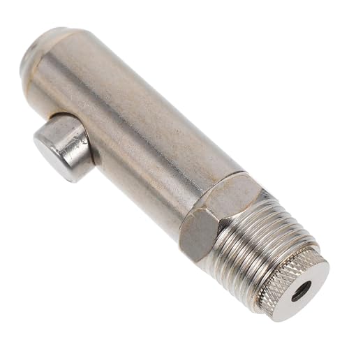 Pig Water Nipple 2Pcs Automatic Stainless Steel Pig Waterer Nozzle Thickened Anti-Splash Piglet Drinking Dispenser Livestock Farm Heavy-Duty Nipple(8X2.6X2CM) - size: 8X2.6X2CM