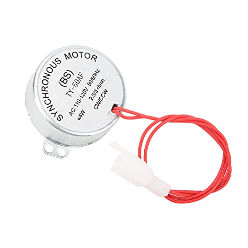 4W Incubator Motor with CW CCW Dual Mode, Stable Speed for Egg Turning Poultry Hatchery (110V) - size: 110V