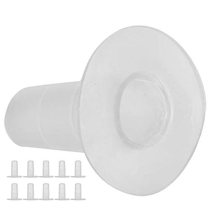 Calf Milk Nipple, 10PCS Silicone Milk Nipple, Calf Feeding Teats for Feeding Newborn Cows(Nipple)