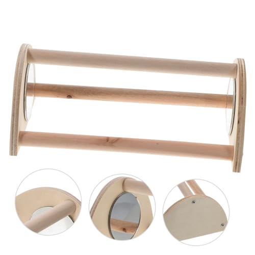 ORFOFE Chick Roost and Perch Stand for Hens Adjustable Wooden Chicken Brooder Stand Free Standing Roosting Bar Easy Assembly for Training Chicks