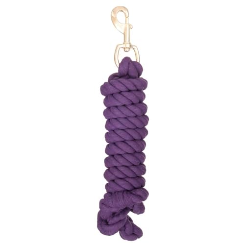 Tough 1 Economy Cotton Lead with Trigger Bolt Snap - color: Purple