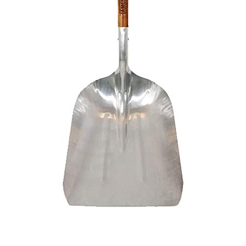 AMES 2672400#14 Aluminum Scoop with Hardwood Handle and D-Grip, 46-Inch - style: 46 in. Hardwood Handle Scoop