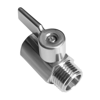Beduan Mini Ball Valve Stainless Steel(316) 1/8" NPT Male x NPT Female Mini Ball Shutoff Valve - size: 1/8 Inch, style: 1 PACK