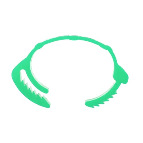 100Pcs Colorful Plastic Chicken Leg Buckle Rings, Retractable Poultry Identification Bands for Chicken Duck Bird, Safe and Material for Poultry Feeding Supplies (Green (100 Pieces per Pack)) - color: Green (100 pieces per pack)
