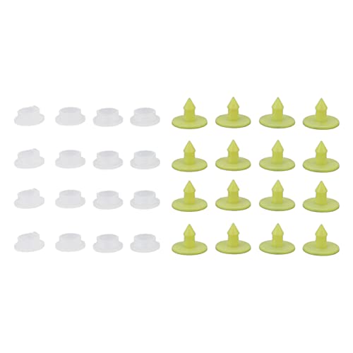 Ear, 100PCS Numbered Livestock Ear Tag with 001100 Number for Cow Calf Goat Sheep Pig Identification, Yellow