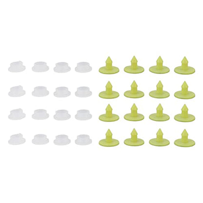 Ear, 100PCS Numbered Livestock Ear Tag with 001100 Number for Cow Calf Goat Sheep Pig Identification, Yellow