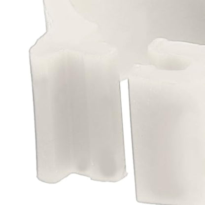 Bird Identification Leg Rings, Adjustable Chicken Leg Rings, Color Coded Legs Bands for Most Adult Pigeons Weighing Around 400 Grams(White) - color: White
