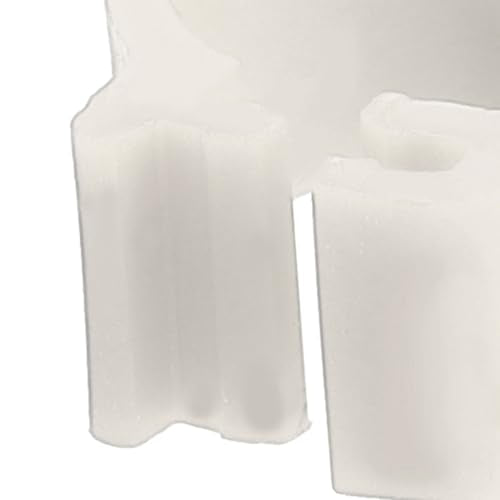 100Pcs Birds Leg Rings, 8mm Pigeon Leg Bands 001 to 100 Numbered Plastic Clip on Identification Rings for Chicks Parrots Finch Dove Lovebird Quail Bantam Lovebirds (White) - color: White