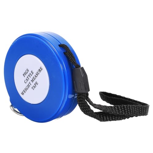 Animal Body Measuring Tape 2.5m for Cattle Pig Goat, Blue Girth and Weight Tape Measure for Livestock Farm Use Style