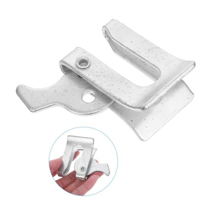 BESPORTBLE 5-Piece Metal Gate Lock Kit for Pig Nursery Gate Latch Swine Farrowing Crate Lock Farm Fence Door Latch Design for Livestock Enclosures