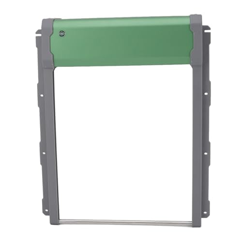 Pilipane Solar Powered Automatic Chicken Coop Door Opener IP67 Timer Light Sensor Remote Control Manual for Ducks Geese Chickens Poultry Aluminum PP Material 37x30cm