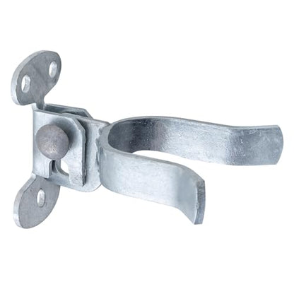 VIVIDA 1-7/8" Wall Mount Gate Latch, Flat Back Gate Fork Latch, Mounts to Wooden Fence Post or Wall, Galvanized Steel, 1 PCS - size: 1-7/8" (1 PCS)