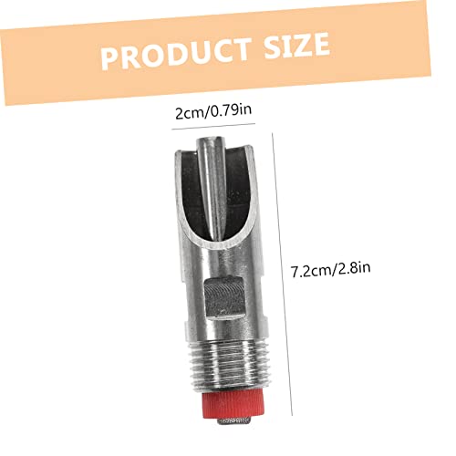 Kisangel 10pcs Automatic Stainless Steel Pig Waterer Feeder Nipple Drinker Efficient Livestock Watering System for Farm Use