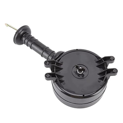 Electric Fence Gate, 16.4ft Black Spring Gate Handles Kit Retractable Insulated Handle