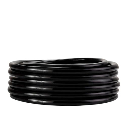 Alpine Corporation 5/8 Inch Inside and 3/4 Inch Outside Diameter by 100 Feet Long PVC Tubing for Ponds, Fountains and Waterfalls Circulations, Black - size: 5/8" I.D. x 3/4" O.D.
