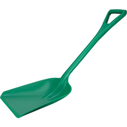 SPARTA Polypropylene Sanitary Shovel, One-Piece Molded Food and Ice Scoop for Commercial Kitchen and Bulk Ingredient Transfer, 10" x 13.75" Scoop, Green - color: Green, size: 10" x 13.75" Scoop