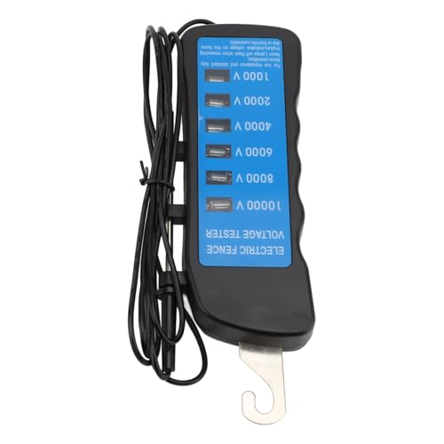 HEEPDD Digital Electric Fence Voltage Tester, ABS Handheld Voltmeter for Livestock Equipment and Farm Use Handicrafts