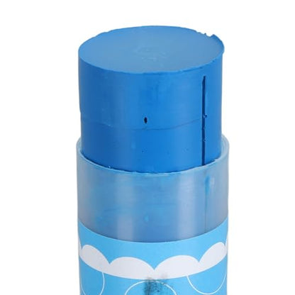 10pcs Livestock Marker Crayon, Pig Marking Crayon Set, Long Lasting Animal Marker Crayon with Lipstick Style Rotation for Pigs Sheep Cattle, Safe Water Soluble Wax (Blue) - color: Blue