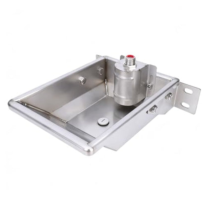 Rengue Automatic Cow Drinking Water Bowl, Stainless Steel Cattle Waterer with Float Valve for Farms and Livestock Animals