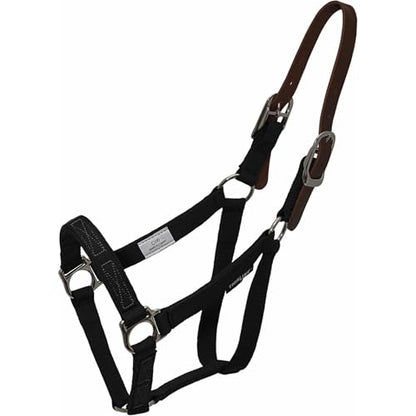 Thinline Turnout Halter for Use with Grazing Muzzle | Horse Equine Safe Comfortable Adjustable Breakaway Halter - Size Options - size: Horse