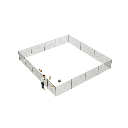 Omlet Chicken Fencing | High Poultry Netting with Door | Significantly Higher Than Other Moveable Fencing Options on The Market | Give Your Chickens More Space | 105ft - size: 13.0"L x 26.9"W x 12.0"H