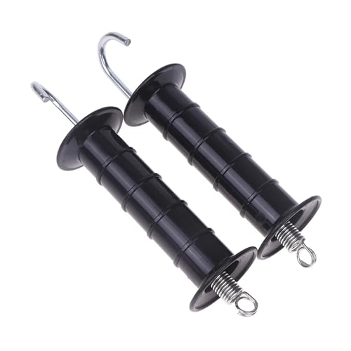 6PCS Plastic Electric Fence Gate Handle Spring for Farm Wild Animal Monkey Livestock Garden Fencing System Handles
