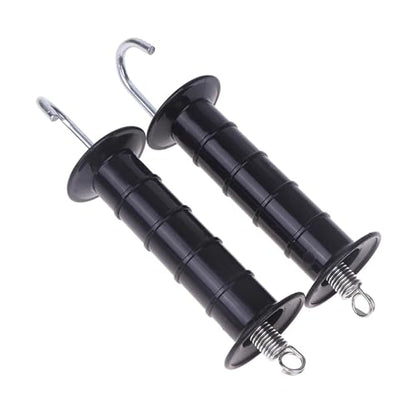 6PCS Plastic Electric Fence Gate Handle Spring for Farm Wild Animal Monkey Livestock Garden Fencing System Handles