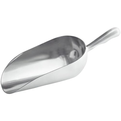 OCS Parts Aluminum 13.5-Inch Food and Ice Scoop | 58-Ounce | Professional Grade Scooper for Ice, Flour, Candy, Sugar, Rice, Popcorn, Coffee, and Beans for Home or Commercial Kitchens - size: 58-Ounce