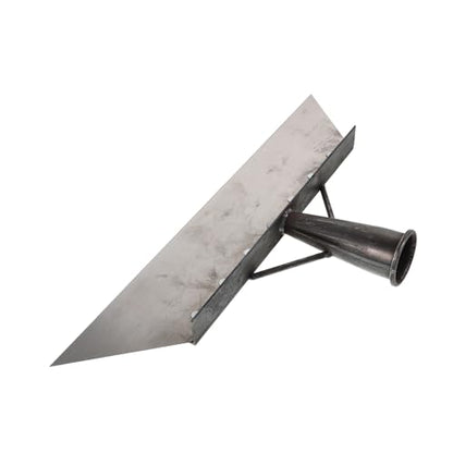 POPETPOP Manganese Steel Livestock Manure Scraper Shovel 38cm for Farm and Barn Cleaning Multi-Functional Metal Floor Scraper Tool